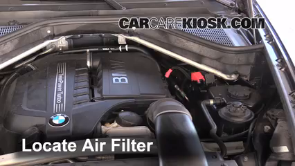 2013 BMW X5 xDrive35i 3.0L 6 Cyl. Turbo Air Filter (Engine) Check